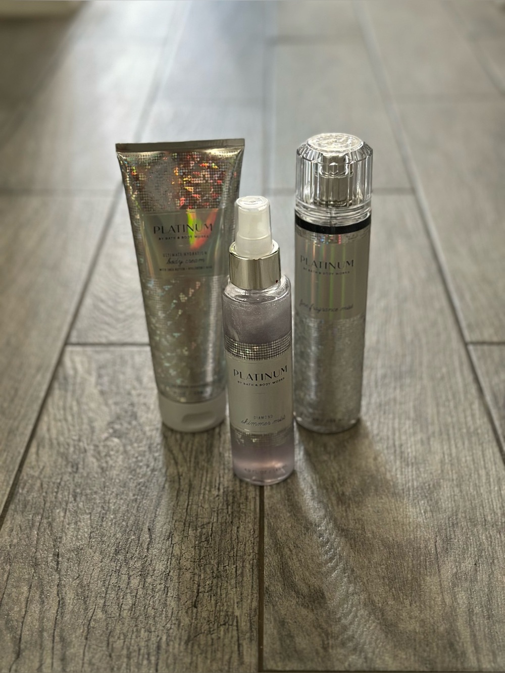 Bath & Body Works Trio Platinum Collection Set
